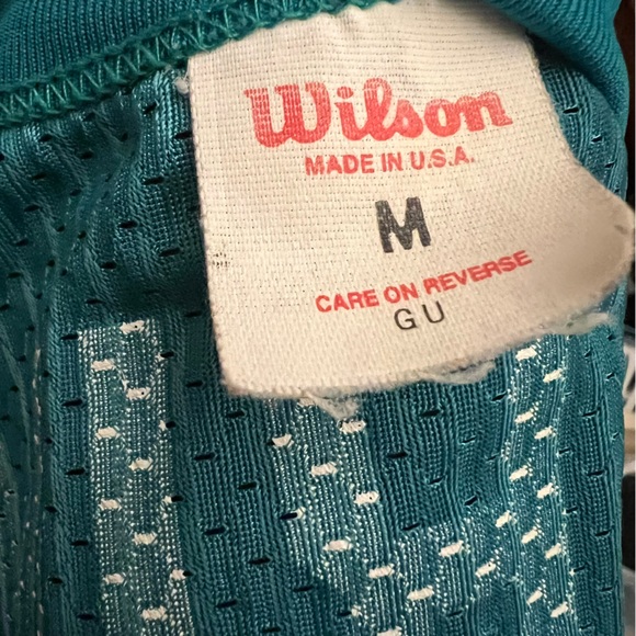 Vintage Wilson DAN MARINO Jersey Teal NFL Football Miami Dolphins - Picture 12 of 12